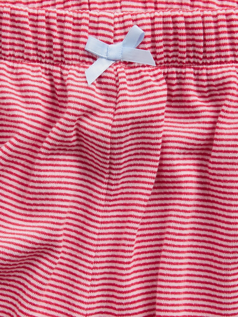 Kids Recycled Rib PJ Shorts