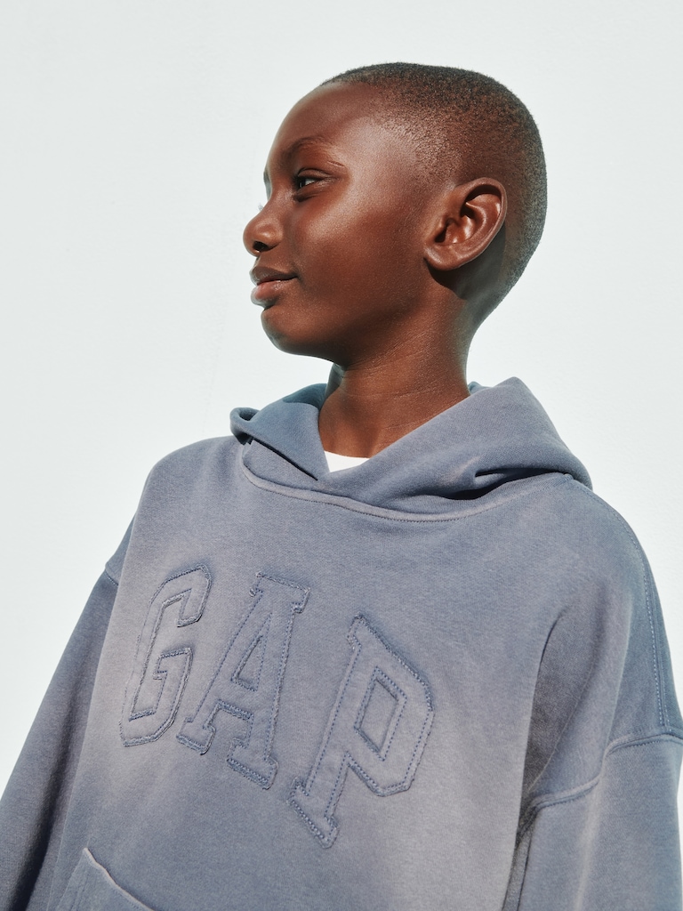 Kids VintageSoft Relaxed Logo Hoodie