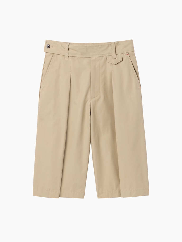 Gap × Victoria Beckham High Rise Pleated Shorts