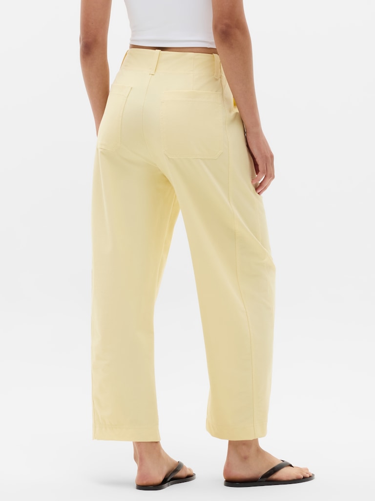 Skyline High Rise Barrel Leg Pant