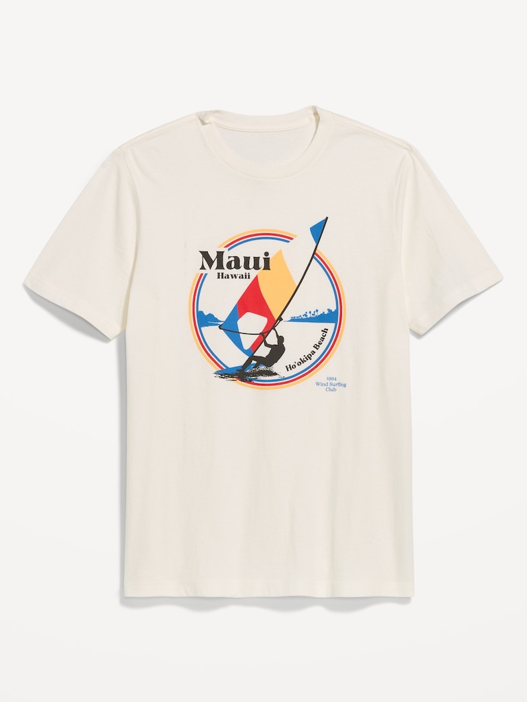 Soft-Washed Crew-Neck Graphic T-Shirt