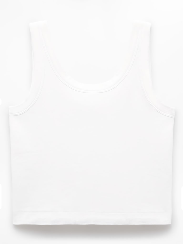 Athleta Girl Rise Above Rib Scoop Tank