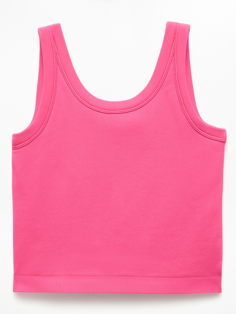 Athleta Girl Rise Above Rib Scoop Tank