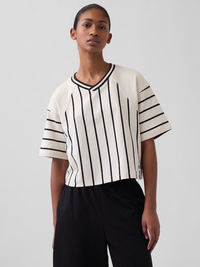 OuiGap Heavyweight Crop T-Shirt
