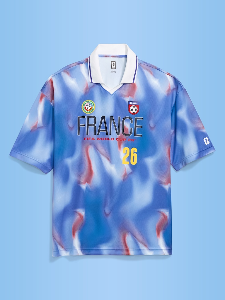 FIFA World Cup 26™ France Lifestyle Collared Jersey T-Shirt for Men