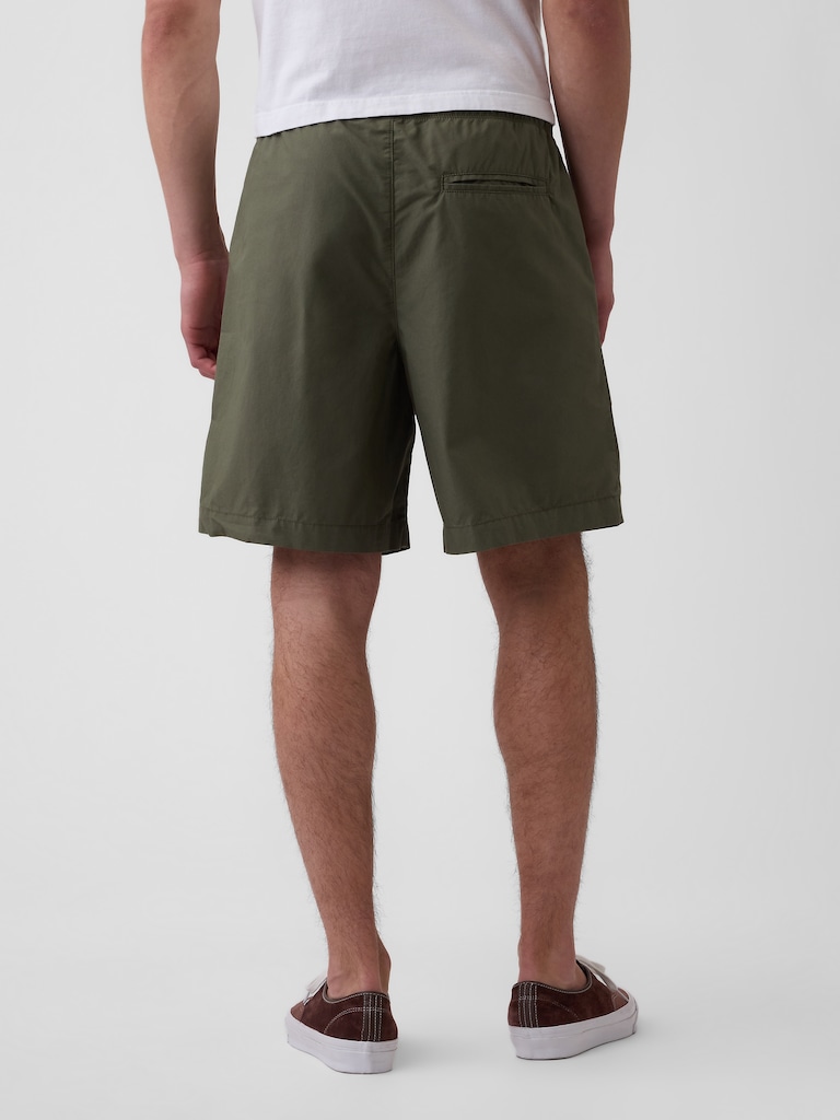 7" Poplin Relaxed Shorts