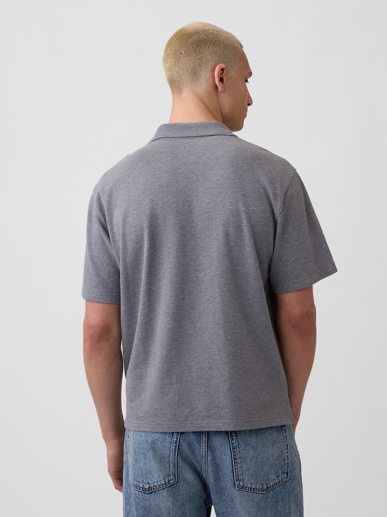 Relaxed Pique Polo