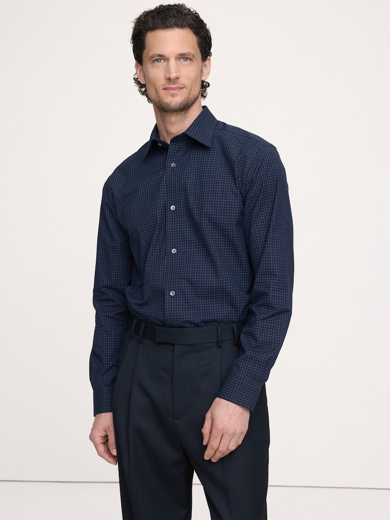 Standard-Fit Wrinkle-Resistant Dress Shirt