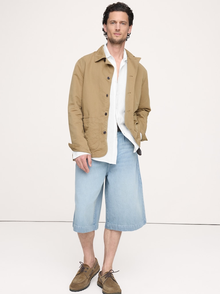 15" Loose Denim Short