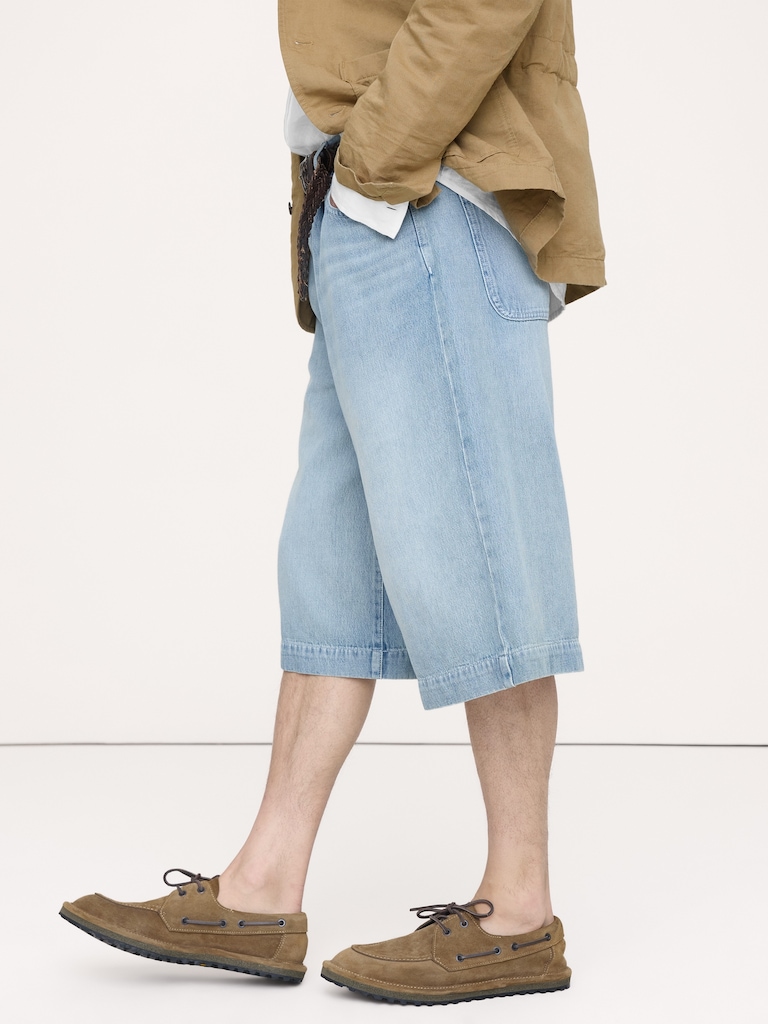 15" Loose Denim Short