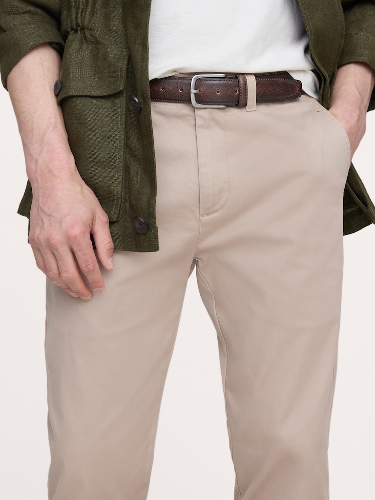 Straight Lived-In Chino