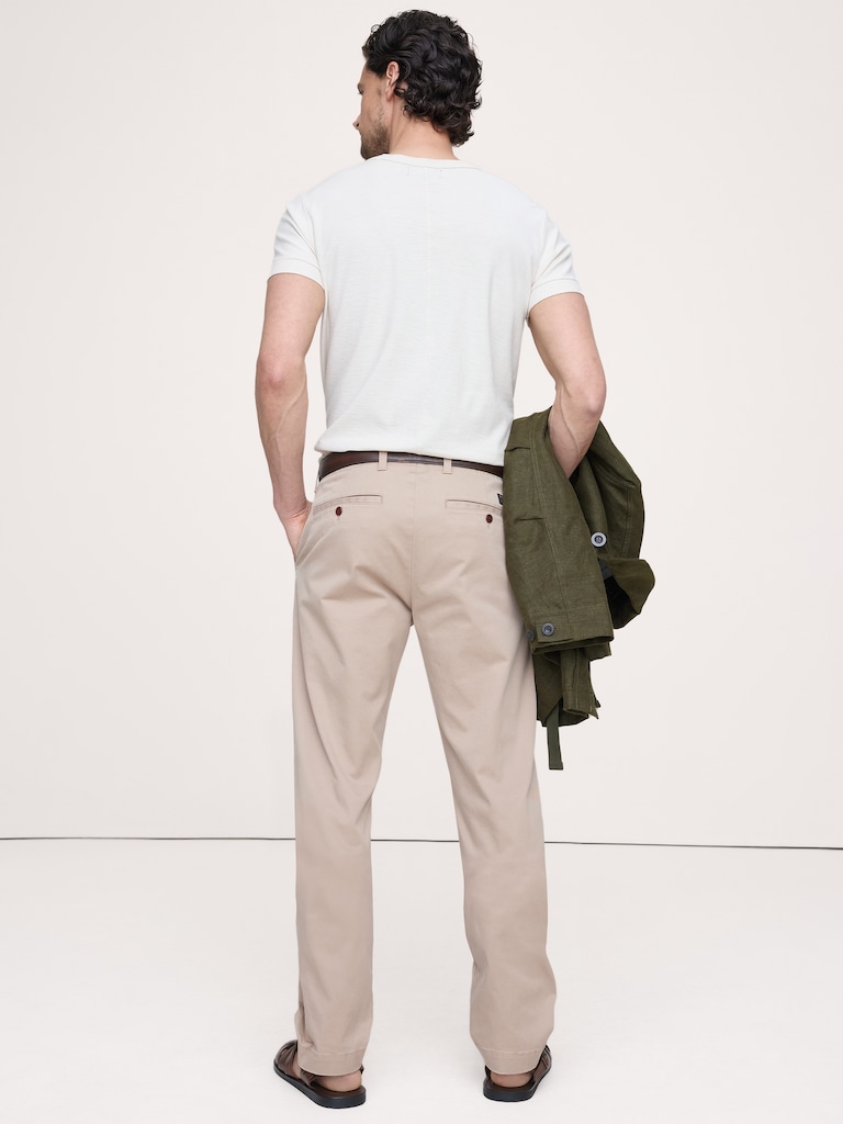 Straight Lived-In Chino