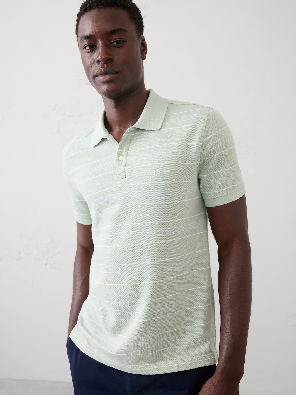 Slim-Fit Pique Polo