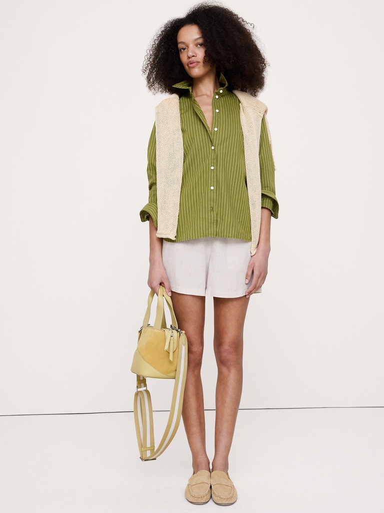 The Everyday Shirt in Cotton Poplin