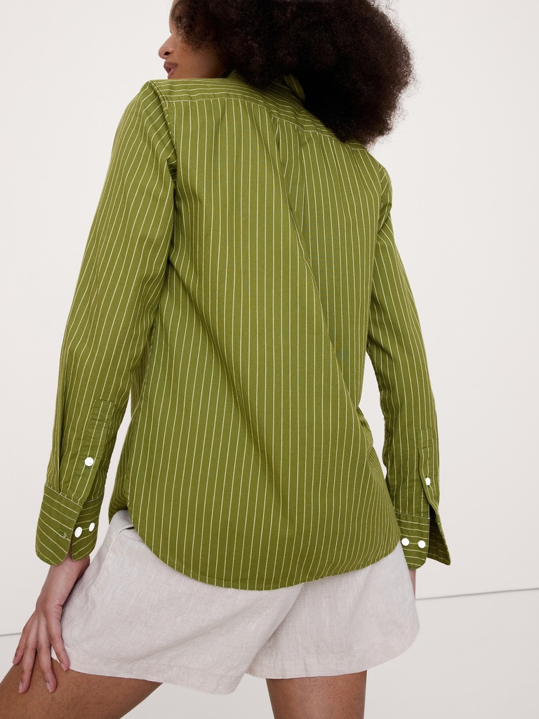 The Everyday Shirt in Cotton Poplin