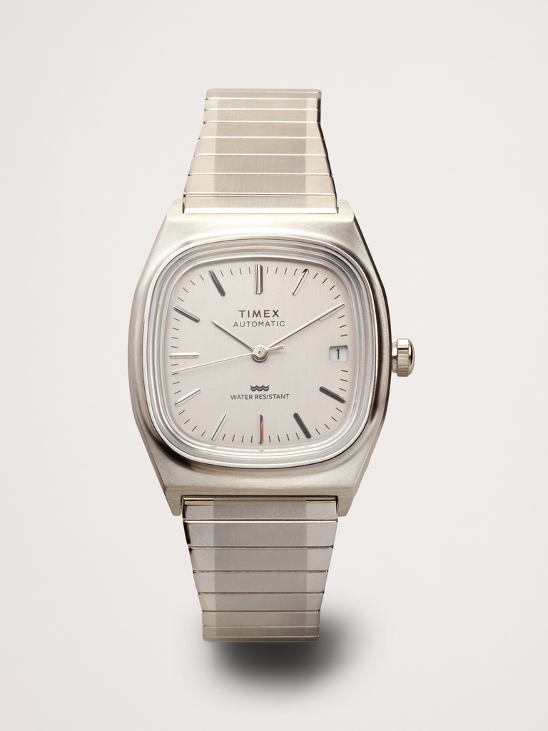 Automatic 1983 E Line Stainless Steel Reissue By Timex
