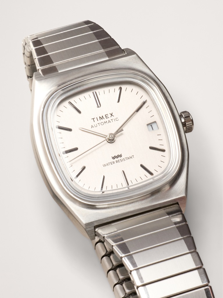 Automatic 1983 E Line Stainless Steel Reissue By Timex