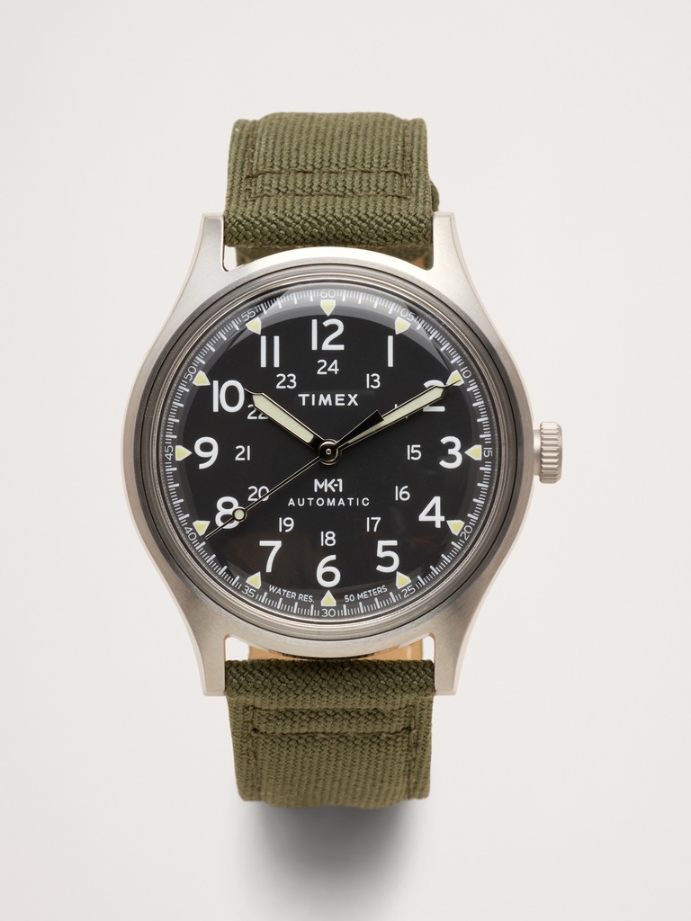 MK1 Automatic Fabric Strap Watch By Timex
