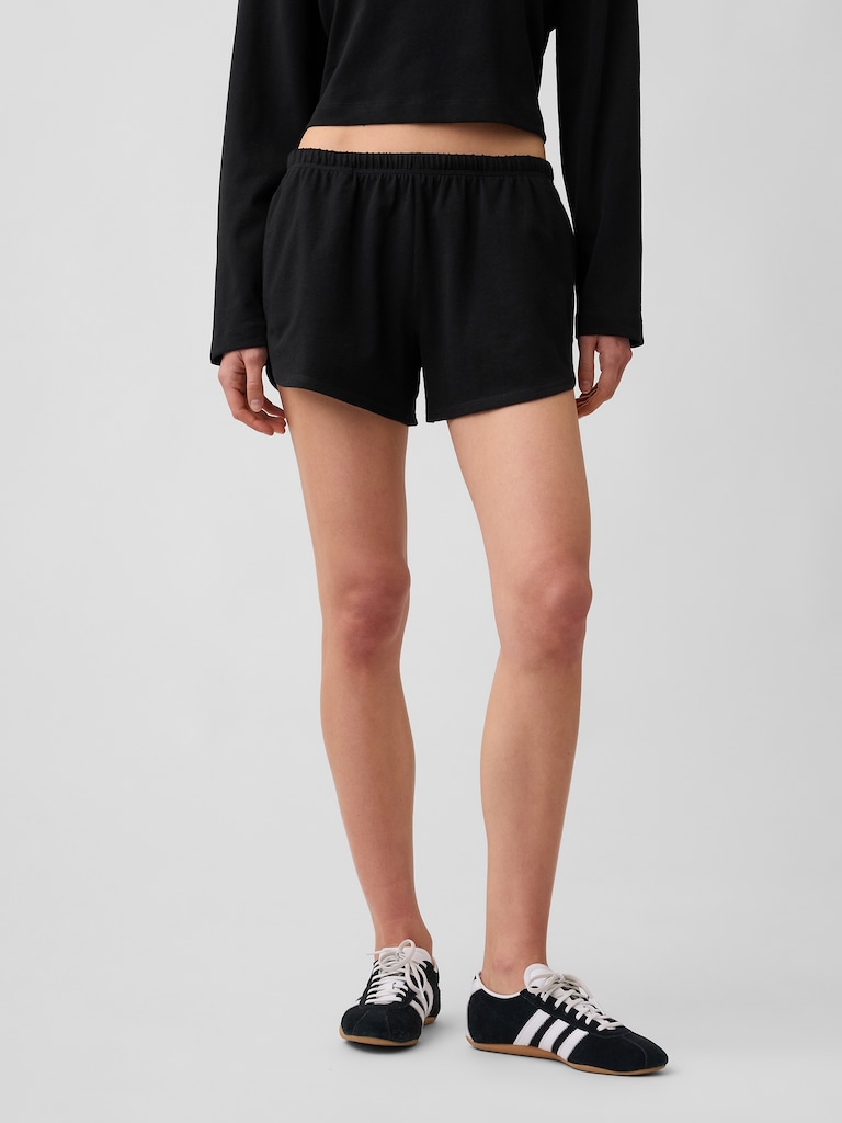 3" Knit Dolphin Shorts