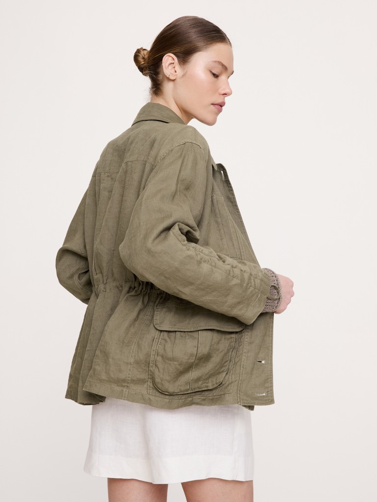 Linen Chore Coat