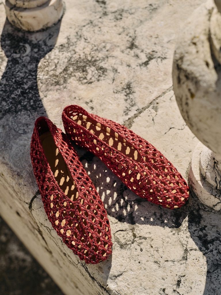 Woven Ballet Flats