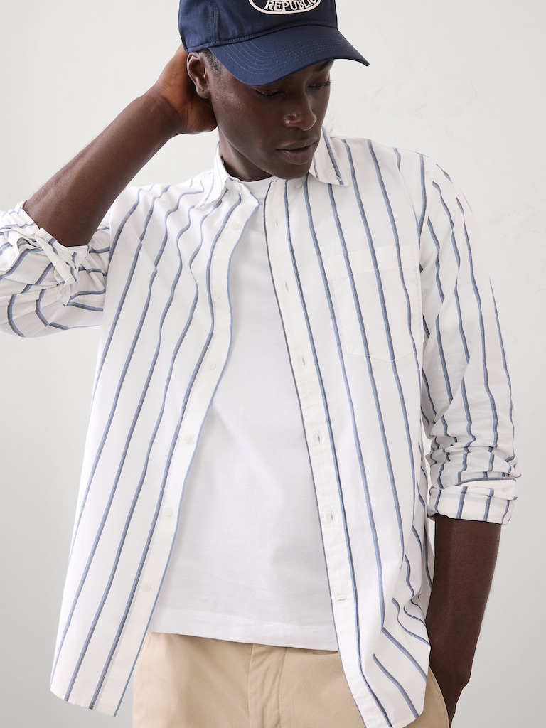 Slim-Fit Softwash Cotton Shirt