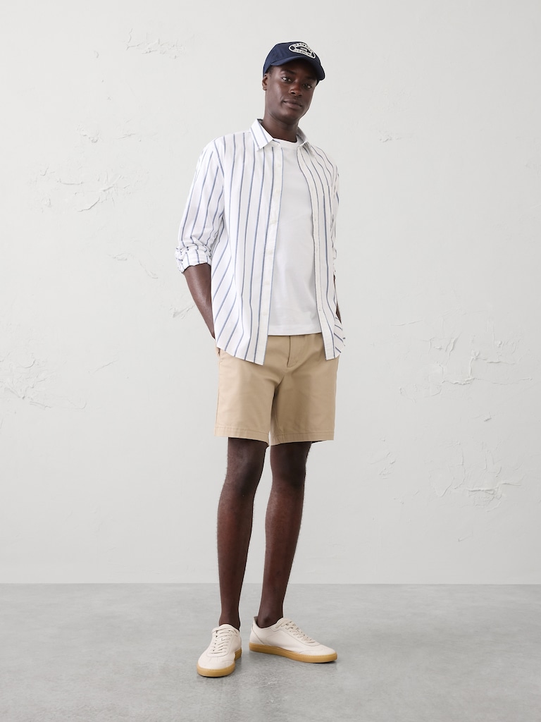 Slim-Fit Softwash Cotton Shirt