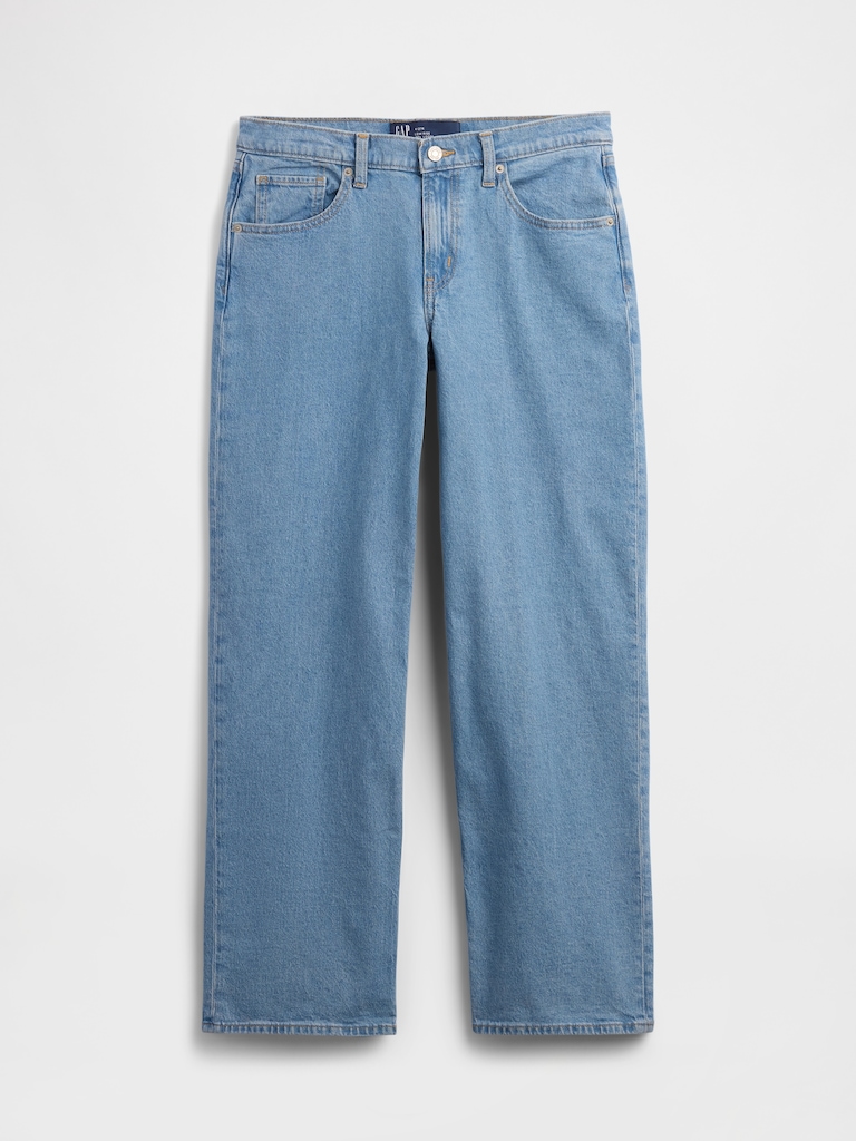 Low Rise '90s Loose Jeans