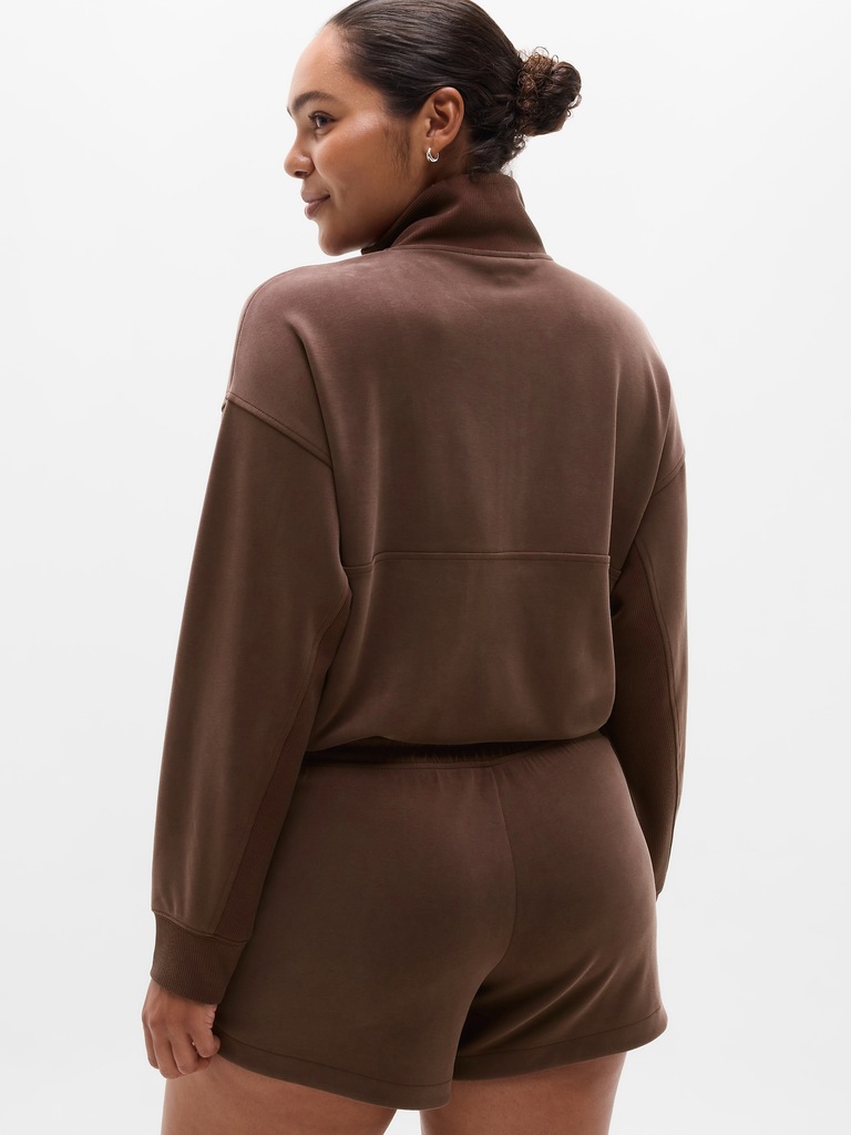 Seasoft Rib 1/4 Zip Popover