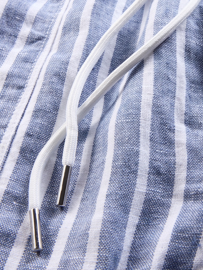 Retreat Linen Mid Rise 4" Short