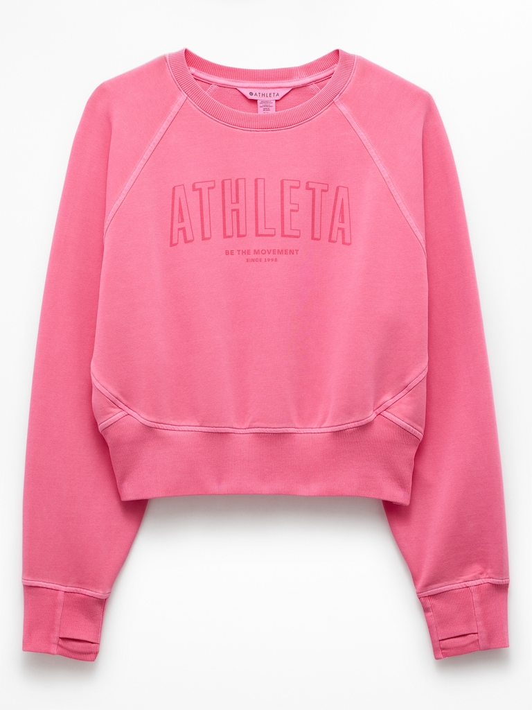 Athleta Girl All Day Crewneck Sweatshirt