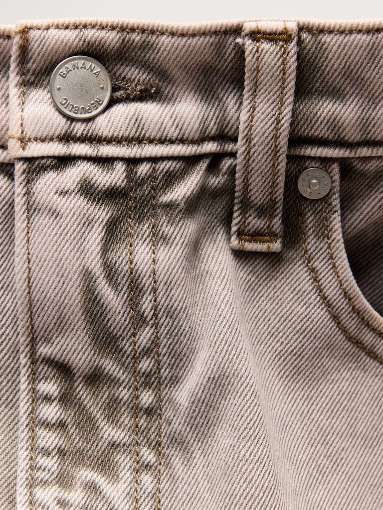 The Icon Classic Wide-Leg Crop Jean