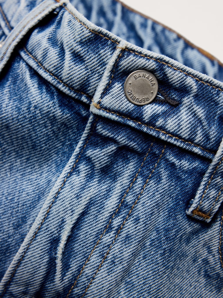 The Icon Classic Wide-Leg Crop Jean