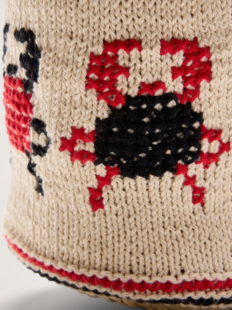 Póvoa Large Embroidered Basket By Entrudo