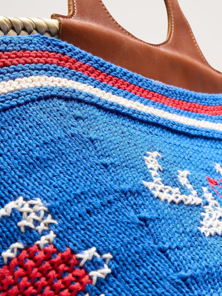 Póvoa Large Embroidered Basket By Entrudo