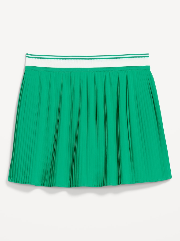 Extra High-Waisted Micro-Pleated Skort