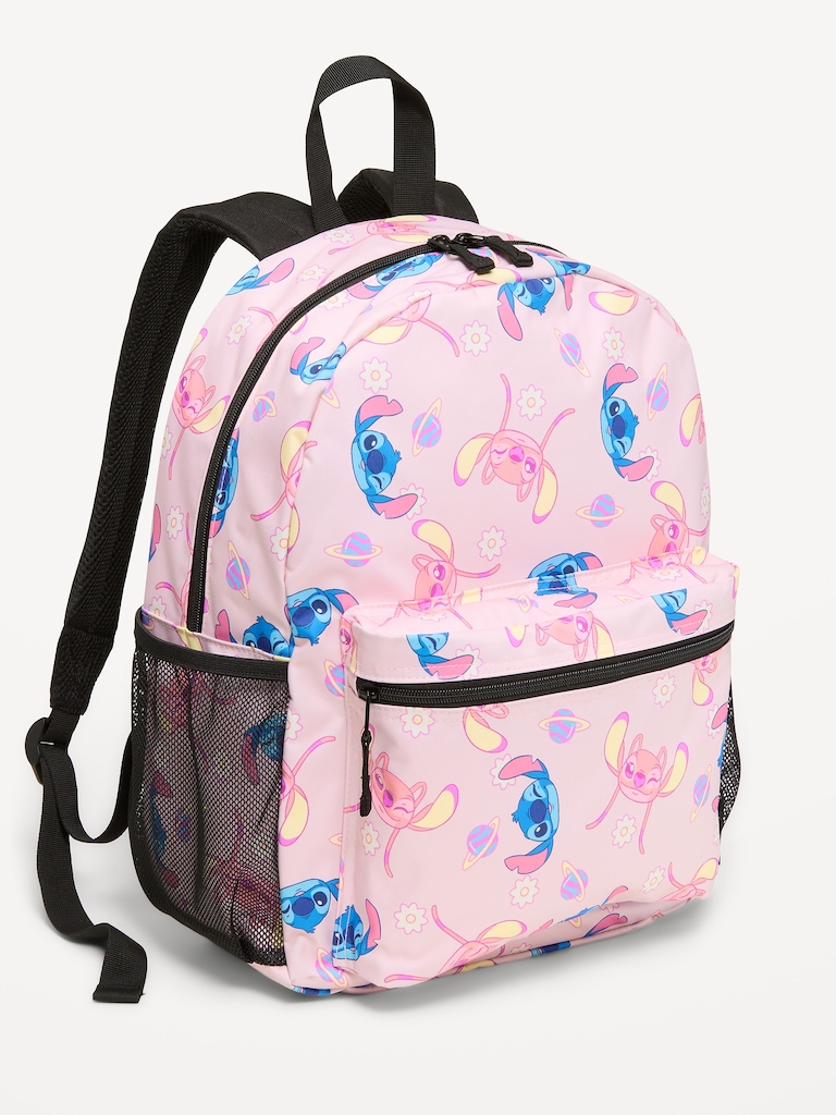 Sac à dos en toile Stitch et Angel de Disney© pour fille