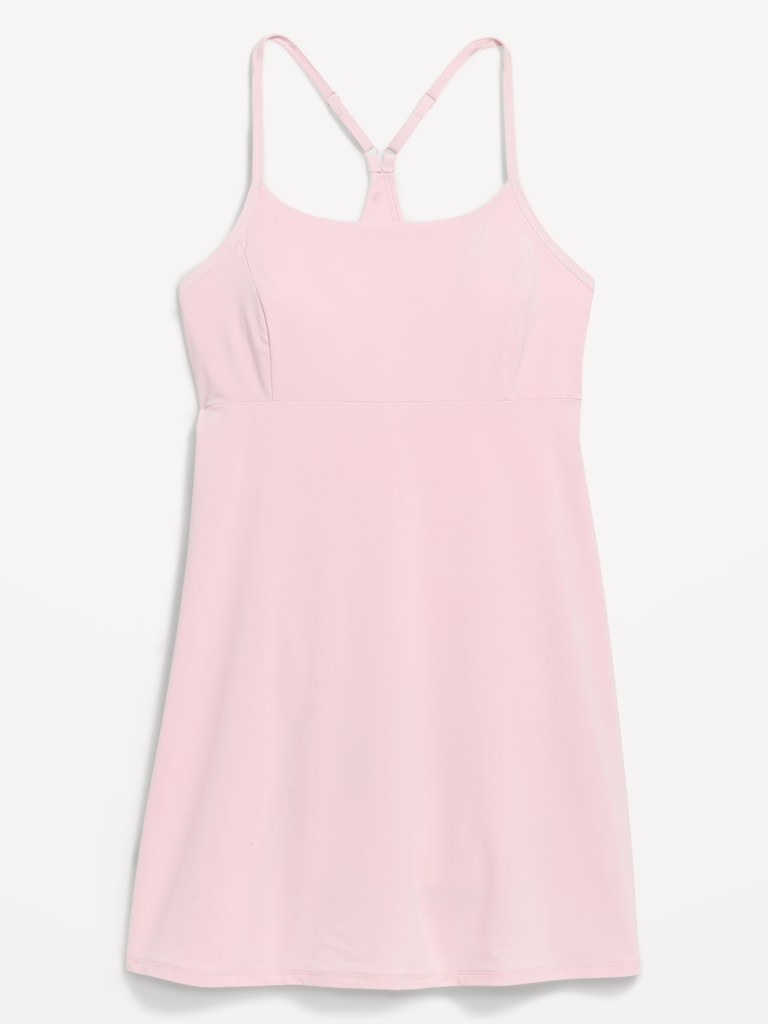 Stretch Woven Racerback Tennis Dress