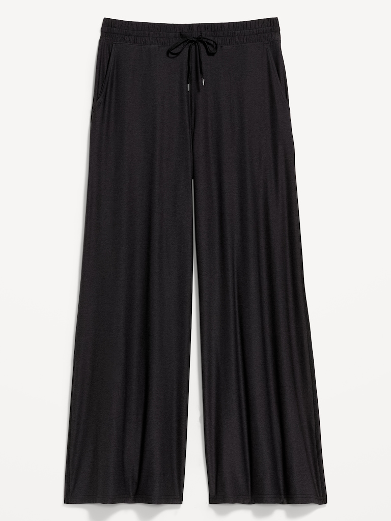 High-Waisted CloudMotion Wide-Leg Pants