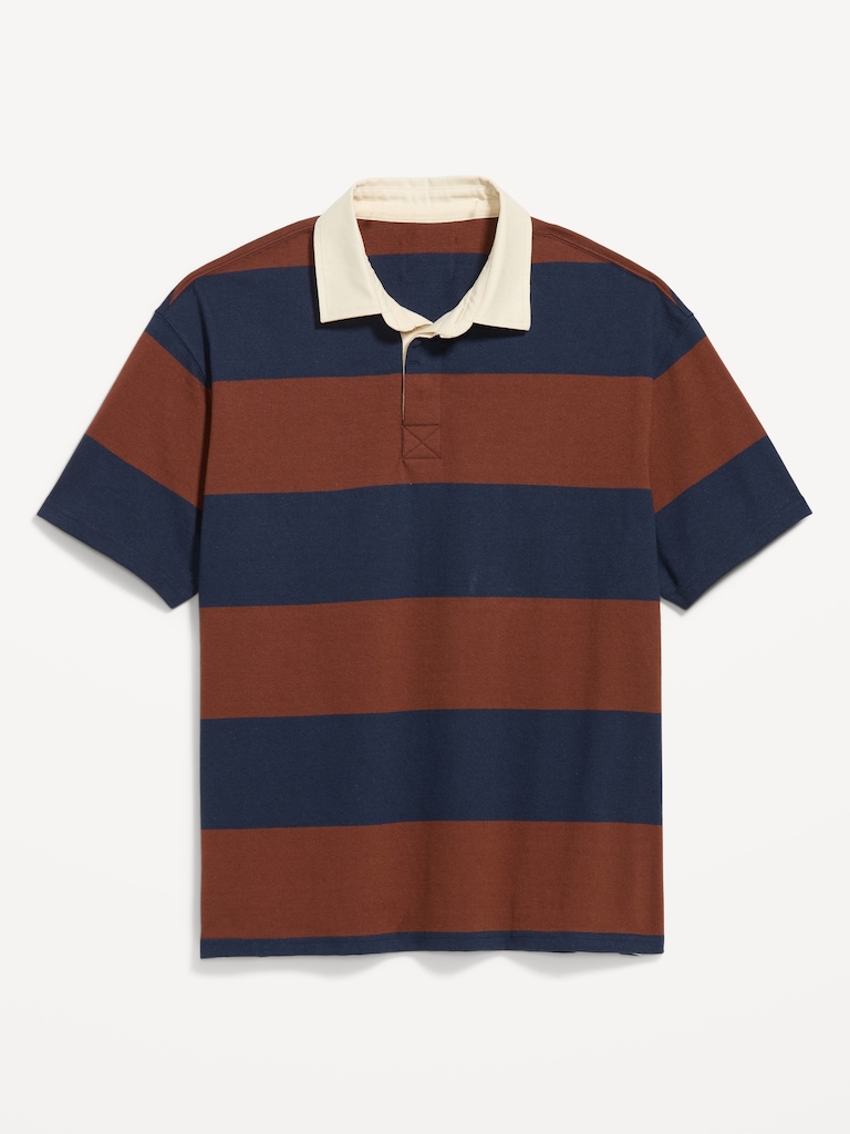 Striped Rugby Polo