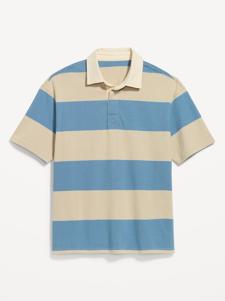 Striped Rugby Polo