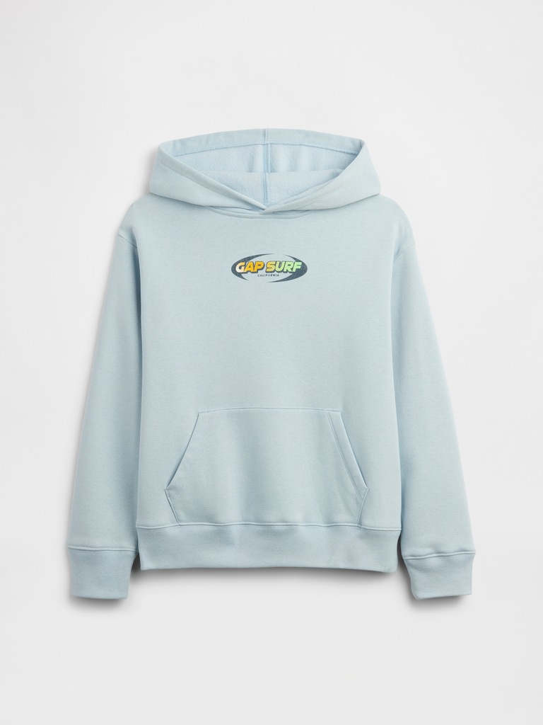 Kids Relaxed Graphic Hoodie