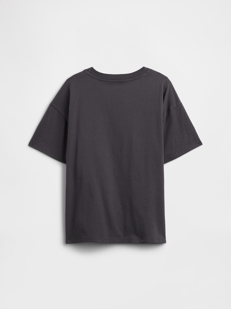 Kids Oversized Graphic T-Shirt