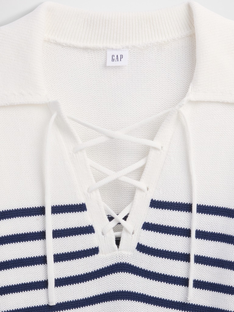 Relaxed Collared Sweater