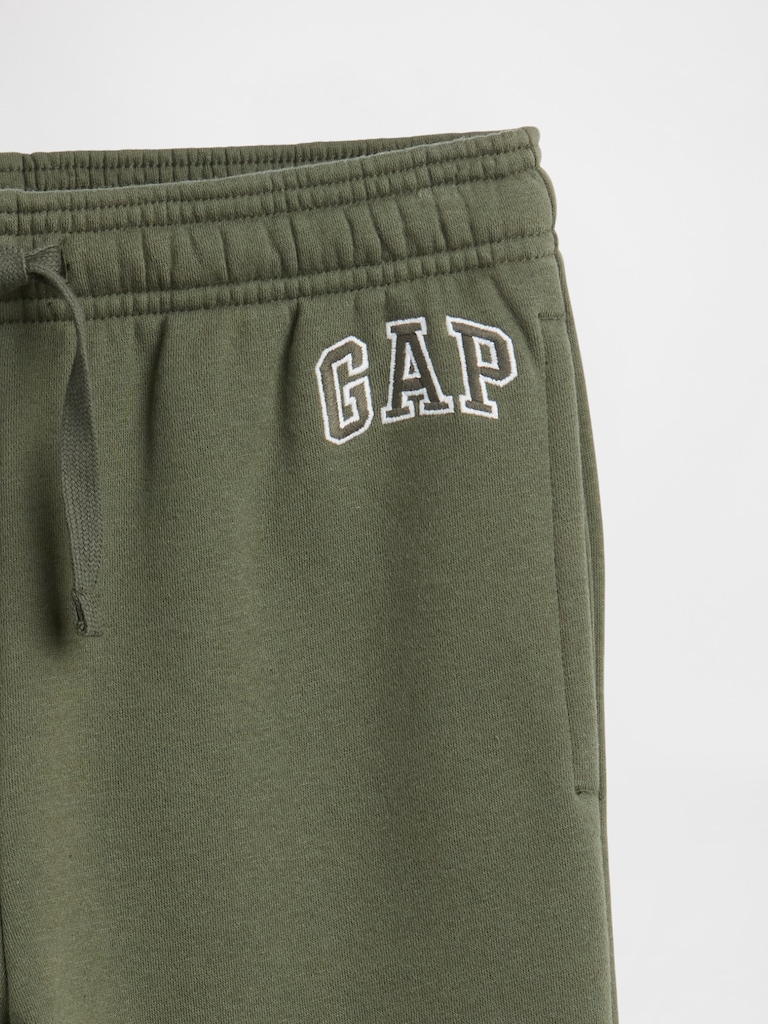 Kids Relaxed Gap Logo Straight-Leg Sweatpants