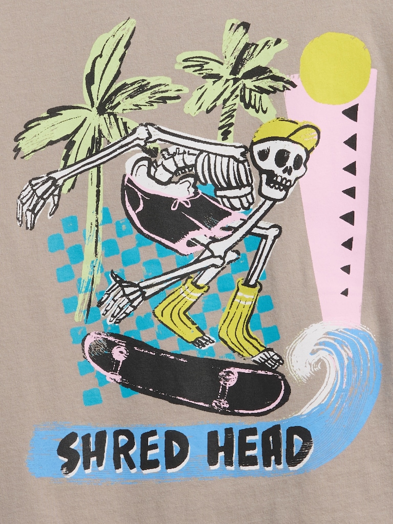 Kids Skate Graphic T-Shirt