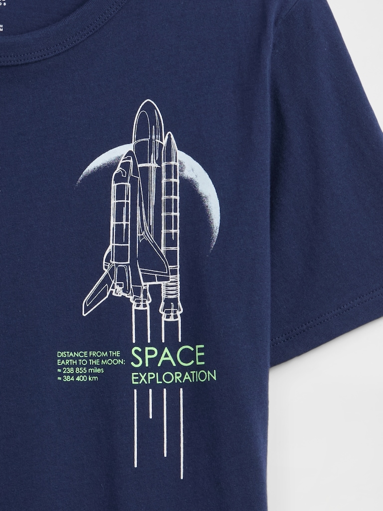 Kids Space Graphic T-Shirt