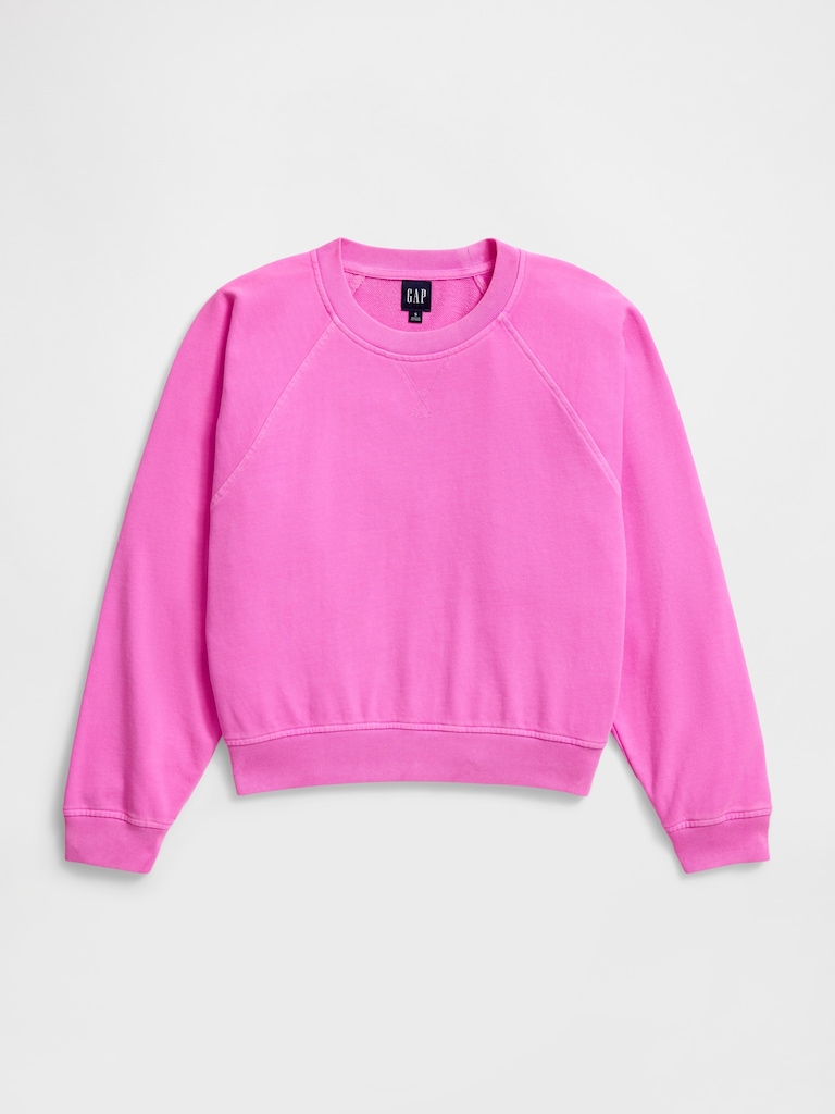 VintageSoft Terry Raglan Sweatshirt