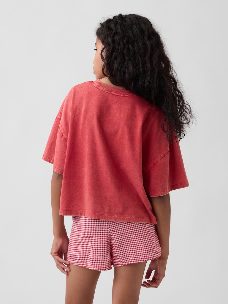 Kids Oversized Graphic T-Shirt