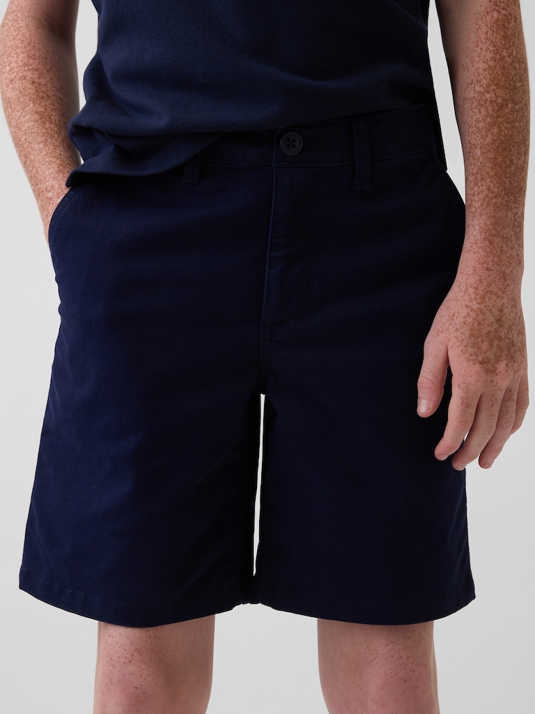 Kids Modern Khaki Shorts